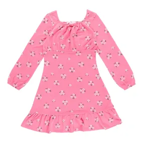 BELLA & BIRDIE Girl's Long Sleeve Floral Dress