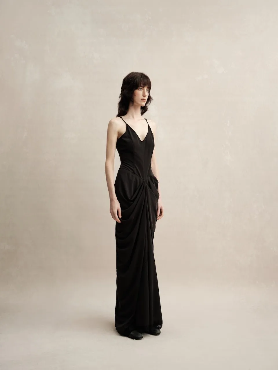 Black Point Maxi Dress