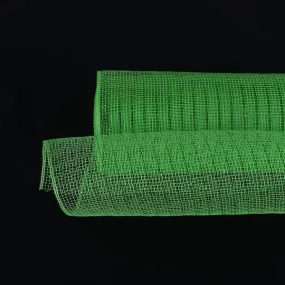 Emerald Emerald Line - Deco Mesh Wrap Metallic Stripes - ( 21 Inch x 10 Yards )