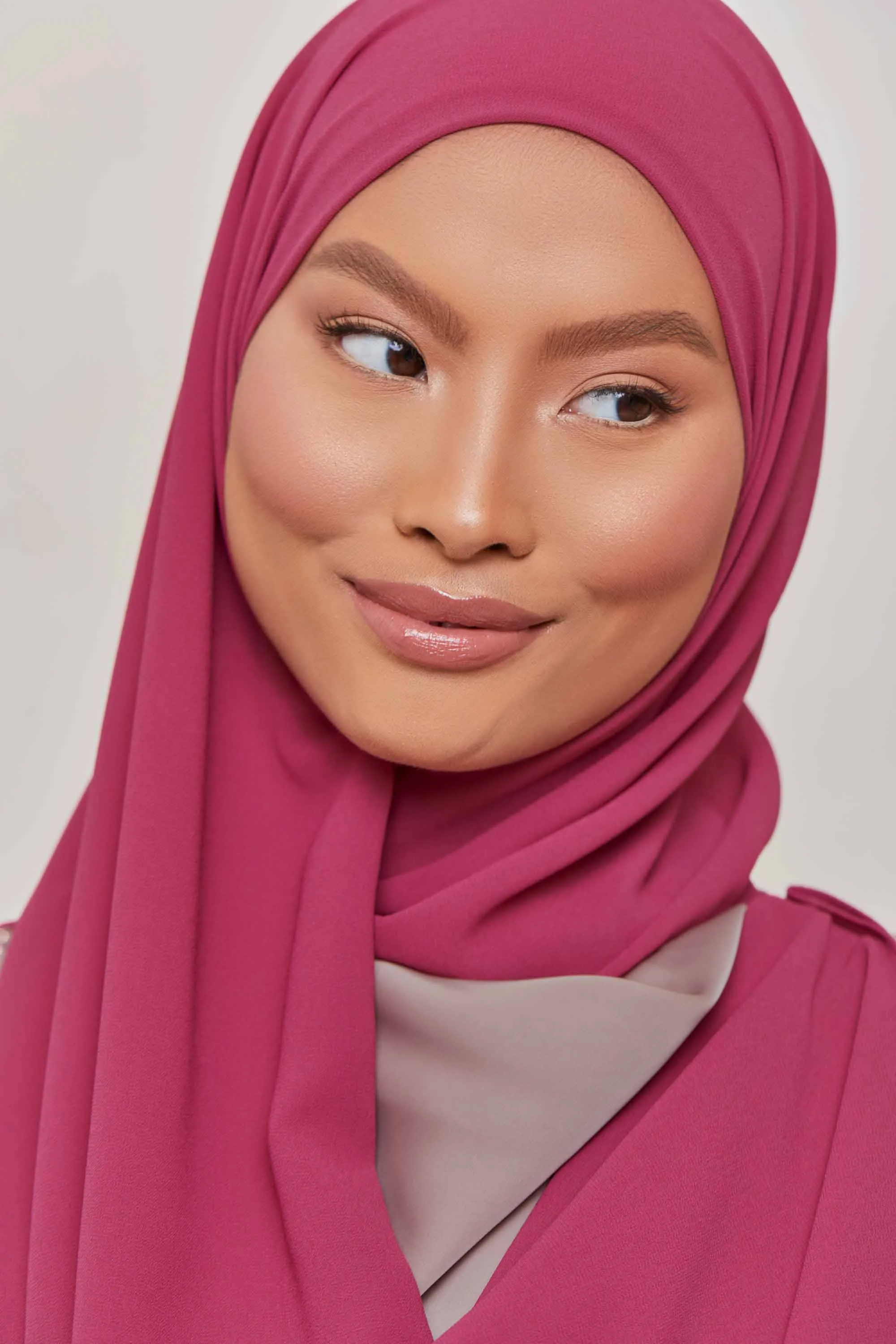 Essential Chiffon Hijab - Magenta