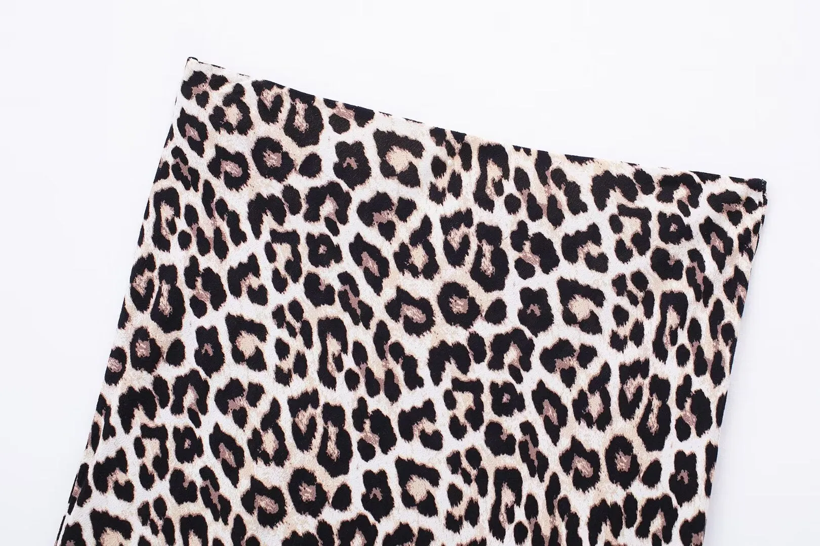 Farryn Leopard Print Midi Skirt