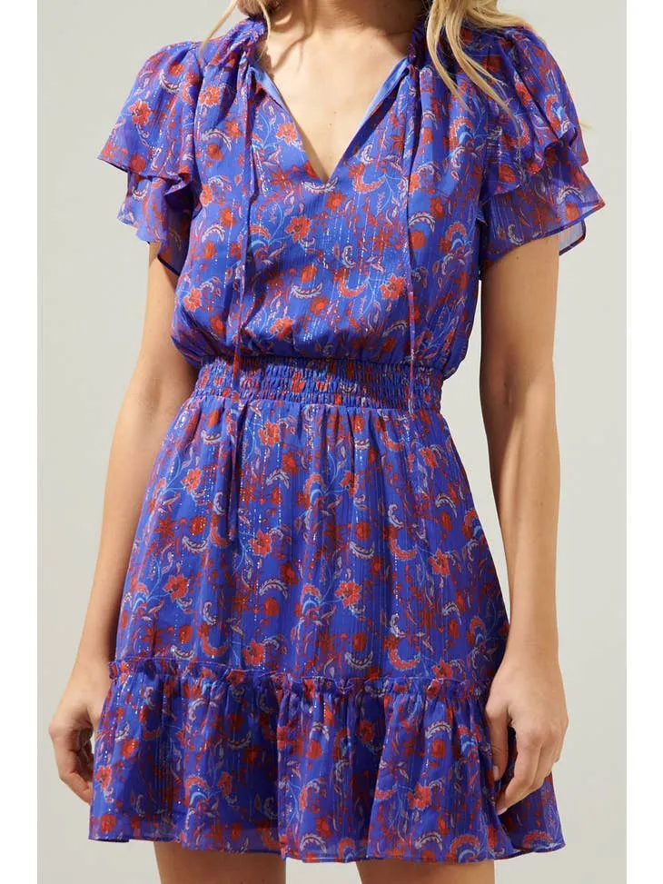 Harlann Floral Mini Dress