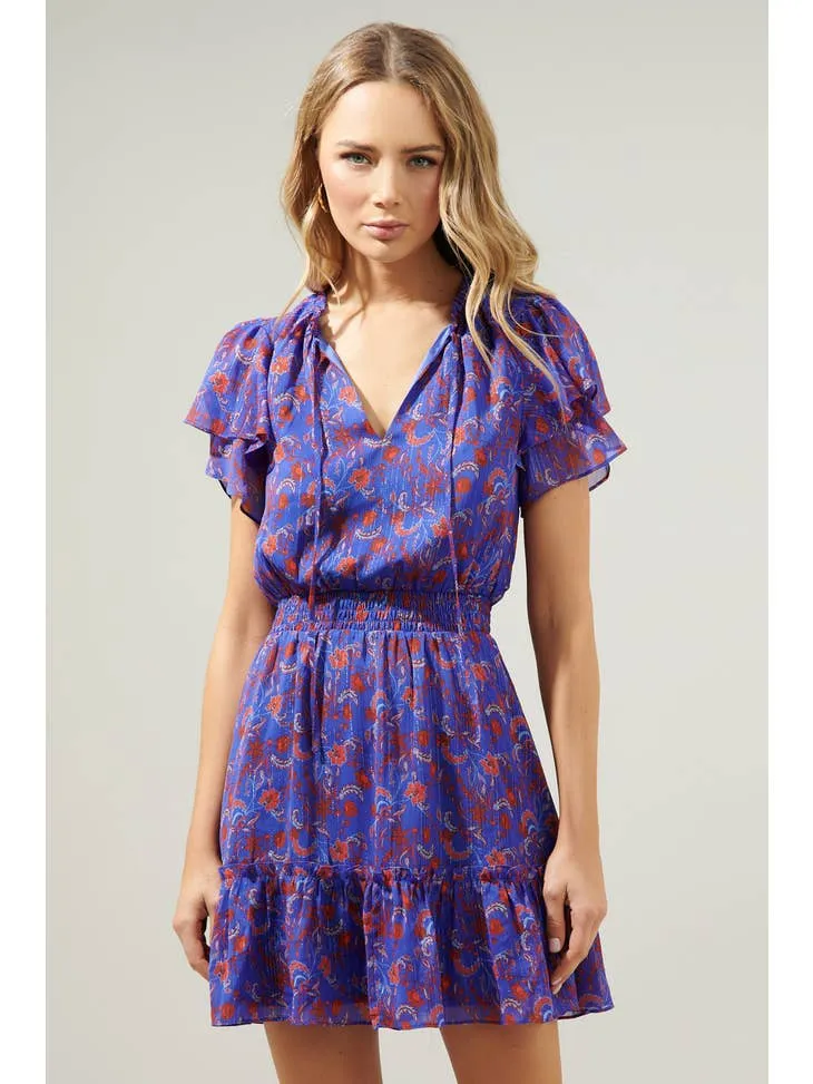 Harlann Floral Mini Dress