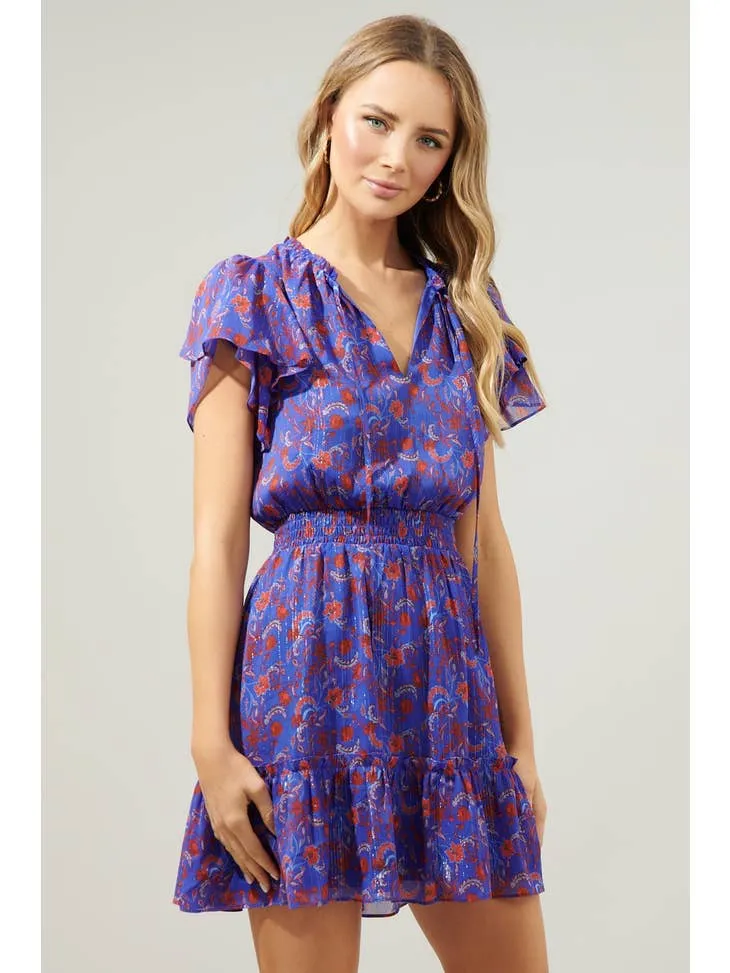 Harlann Floral Mini Dress