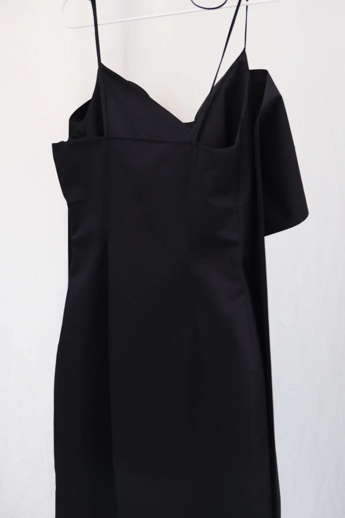 IRENE MINI DRESS / Lyocell TENCEL twill texture