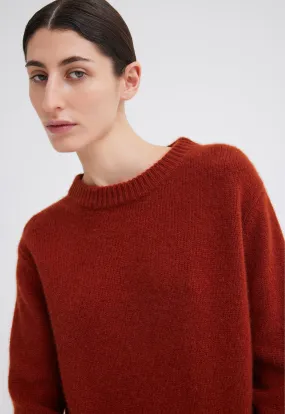 Lott Cashmere Sweater - Firedoor Red