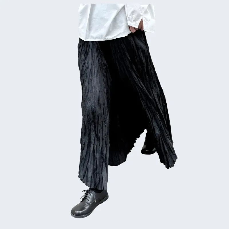 Rugged Goth Skirt Long