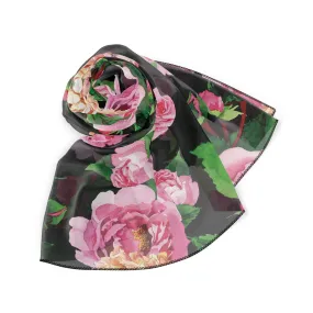 Sweet Wendie Floral Chiffon Scarf