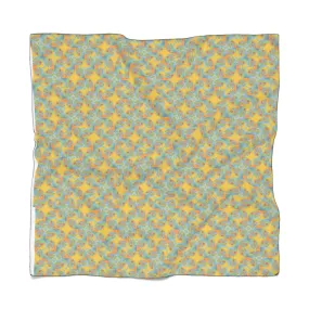 Yellow star Poly Scarf